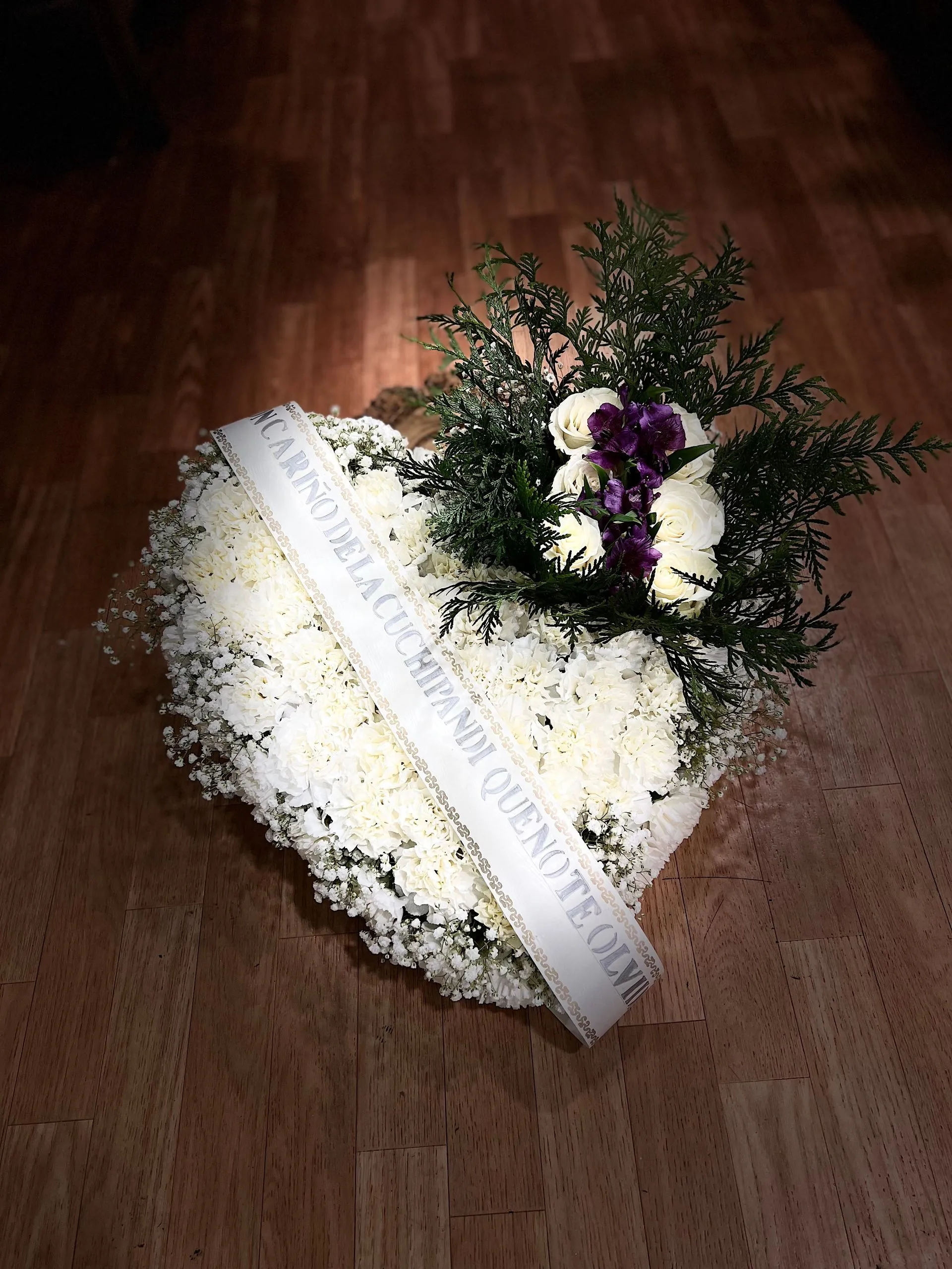 Arreglo floral respetuoso