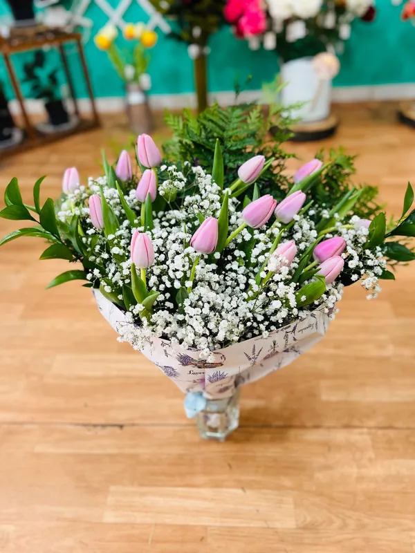 Diseño 15 - Ramo de Tulipanes