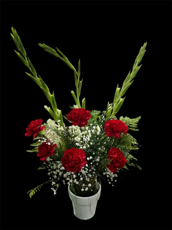 Diseño 9 - Arreglo Floral de Santos