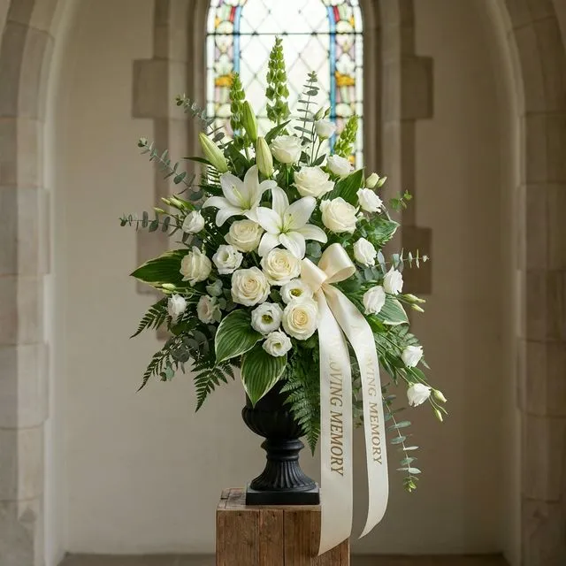 Centros y Palmas de Flores Funerarias en Badajoz